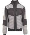 RG380 TRA563 Regatta E-Volve Unisex Thermal Hybrid Jacket mineral grey / Ash colour image